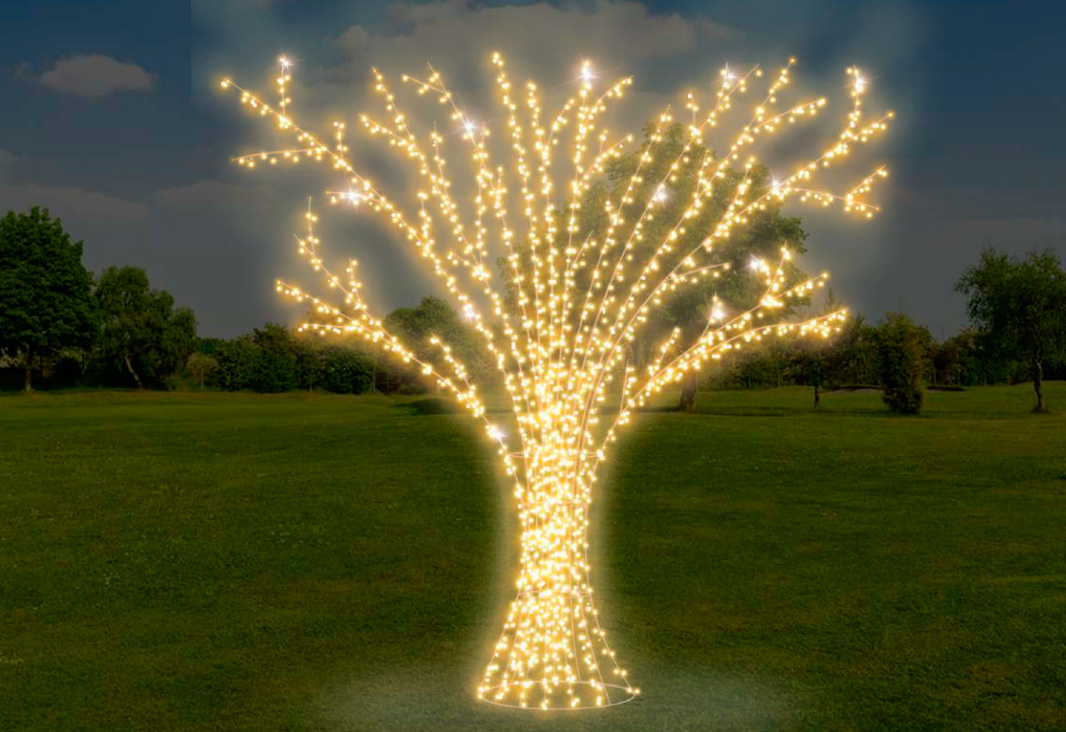 Светодиодная конструкция «Дерево световое» 3м