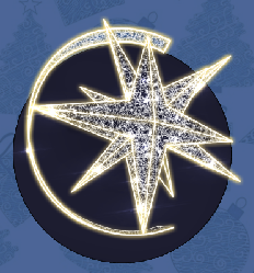 Световая фигура  "Звезда многогранная" 1,9м